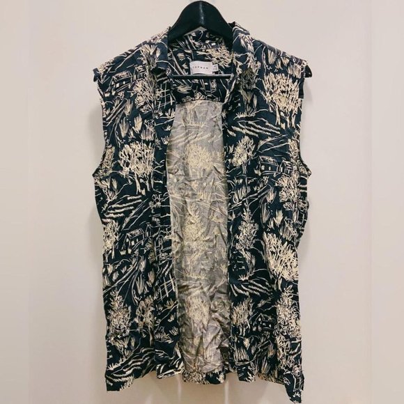 TopMan Sleeveless Printed Shirt - Picture 2 of 4